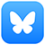 Bluesky icon